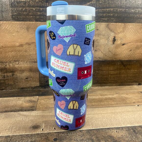 Taylor Swift Eras Juggy Premium Tumbler 40 Oz Special Edition Bottle Mug Cup - Picture 4 of 8